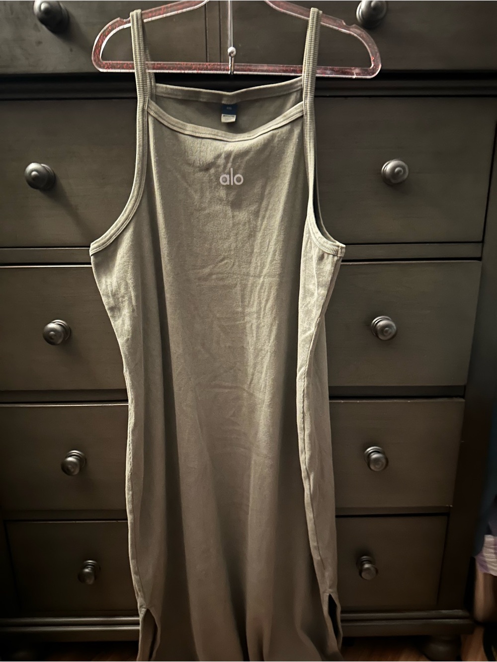 Olive Green Dress